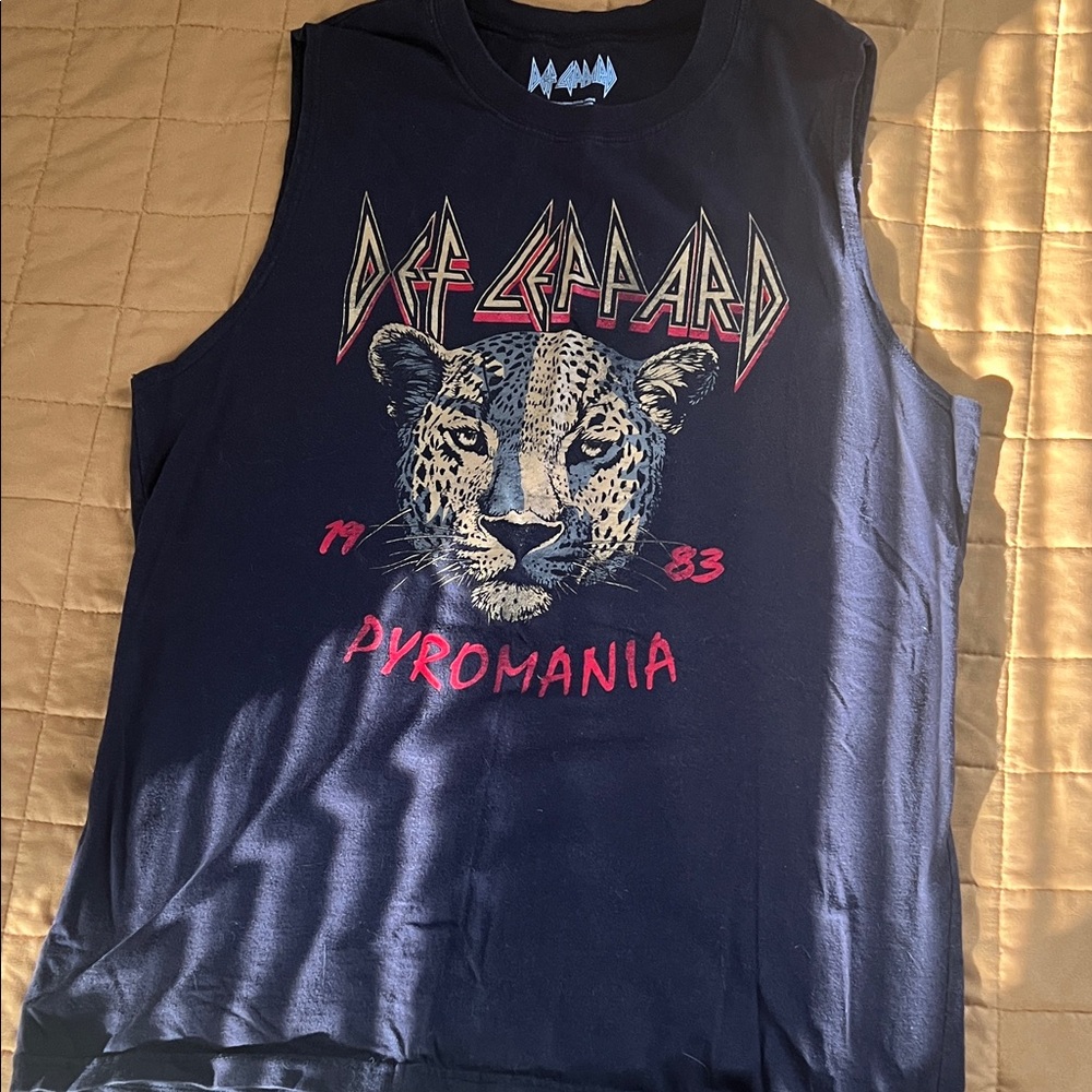Def Leppard Pyromania Tank Top